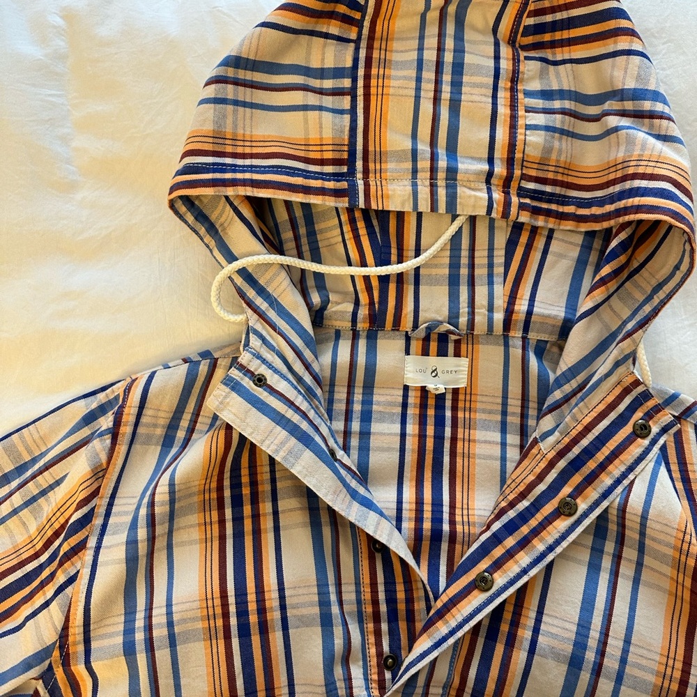 Lou & Grey Plaid Hoodie